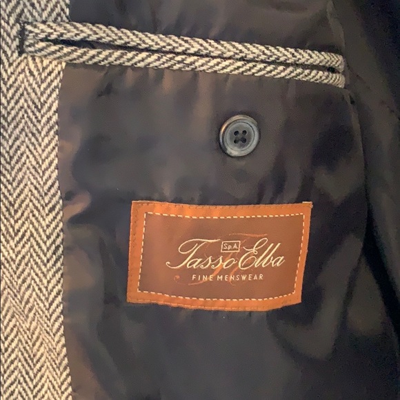 Tasso Elba men’s sports coat jacket - Picture 4 of 5